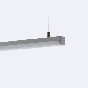 Perfil de Alumínio Suspenso 2m para Fita LED até 17 mm 2 m