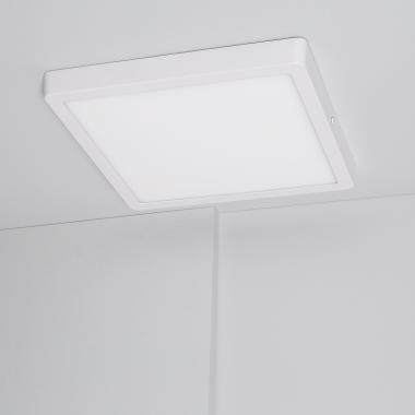 Plafón LED 24W Cuadrado Superslim CCT Seleccionable 280x280 mm