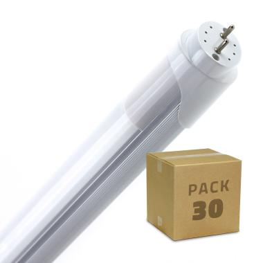 Tubo LED T8 G13 120 cm Aluminio Conexión un Lateral 18W 120lm/W Blanco Neutro (Pack 30 un)