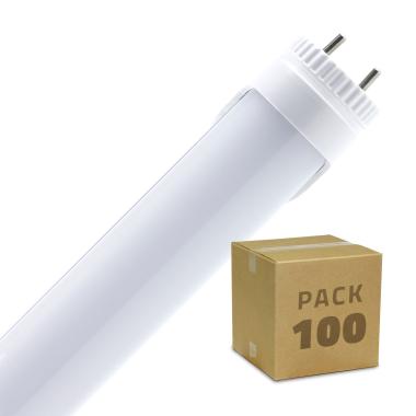 Tubo LED T8 G13 150 cm Alumínio Conexão Uni-Lateral 24W 120lm/W Branco Quente (Pack 100 un)