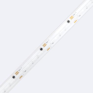 Producto de Tira LED RGBIC Digital SPI 24V DC COB Silicone FLEX 360 LED/m 5m IP65 Ancho 12mm Corte 5 cm
