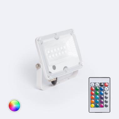 Foco Proyector LED 10W RGB IP65 S2 Pro con Mando IR
