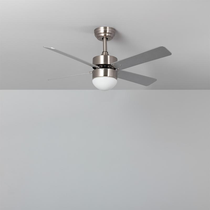 Ventilador De Techo Silencioso Con Luz, Moderno Diseño En Forma De Flor 