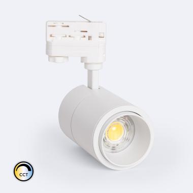 Foco Carril LED Trifásico 30W Regulable TRIAC CCT Pulyx Multiángulo 15-60º