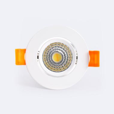 Produto de Downlight LED 5W Circular Regulável Dim To Warm Corte Ø50 mm
