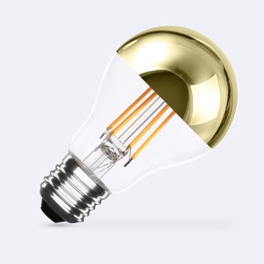 Lâmpada Filamento LED E27 8W 800 lm A60 Regulável Gold Reflect