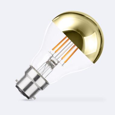 Bombilla Filamento LED B22 6W 600 lm A60 Gold Reflect