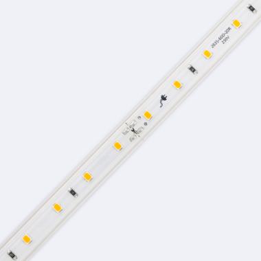 Produto de Fita LED 220V SMD2835 60LED/m Laranja IP65 Largura 12mm Corte 100cm  