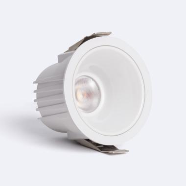Produto de Downlight LED 12W Circular (UGR15) Branco LIFUD Corte Ø75 mm
