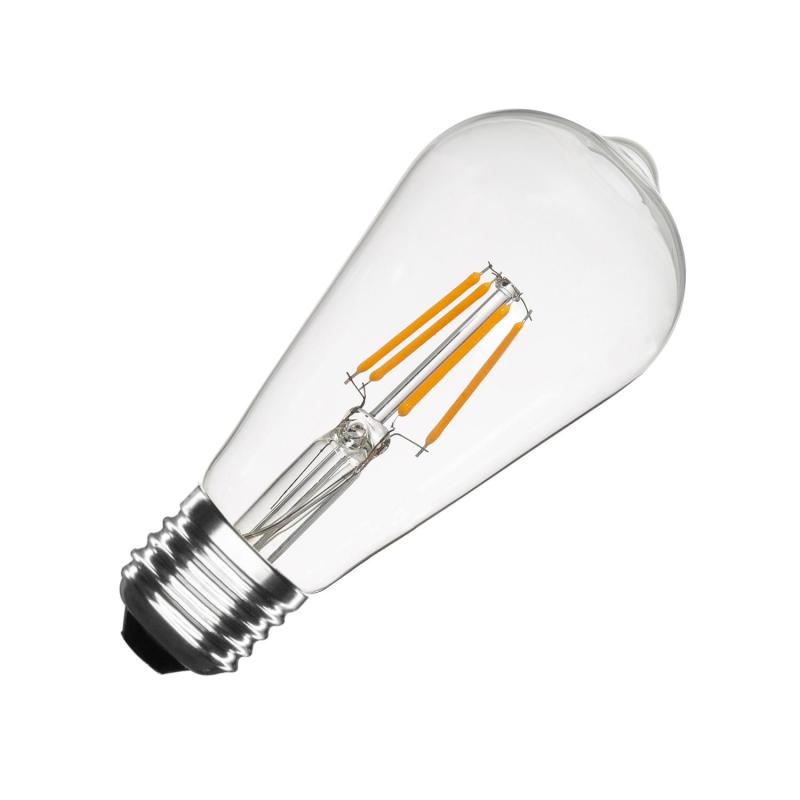 Produto de Lâmpada Filamento LED E27 6W 500 lm ST64 Regulável